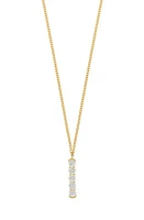 Bony Levy Florentine Diamond Pendant Necklace in 18K Yellow Gold at Nordstrom