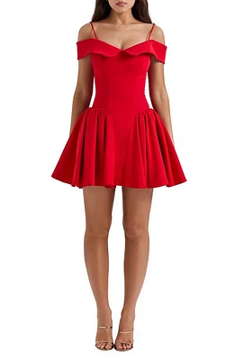 HOUSE OF CB Elida Off the Shoulder Minidress at Nordstrom,