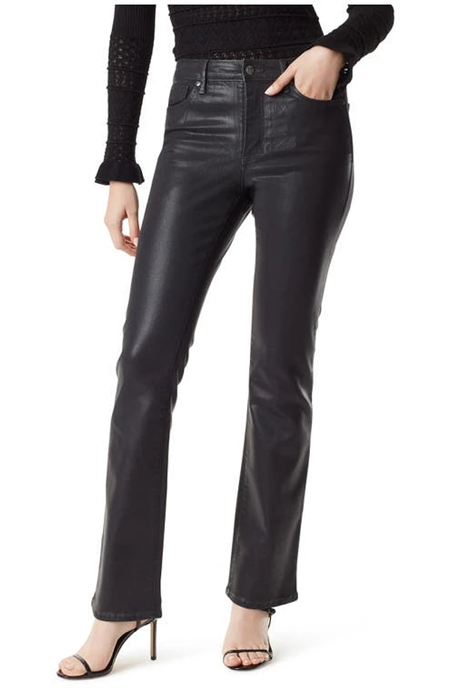 Sam Edelman Penny High Waist Bootcut Pants True Black at Nordstrom,