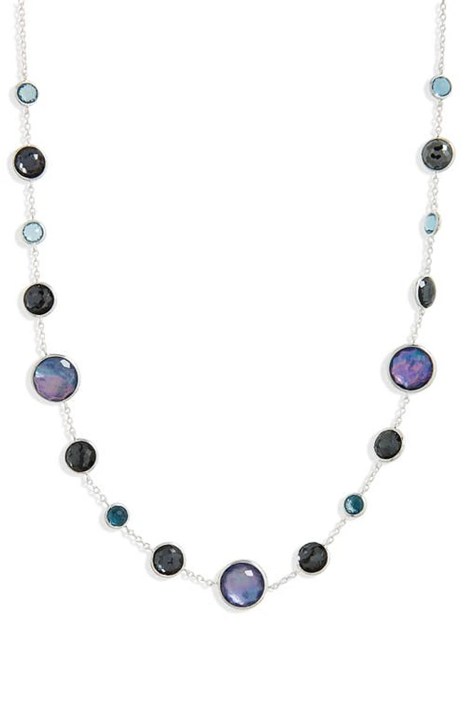 Ippolita Semiprecious Stone Collar Necklace in Blue at Nordstrom