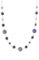 Ippolita Semiprecious Stone Collar Necklace in Blue at Nordstrom