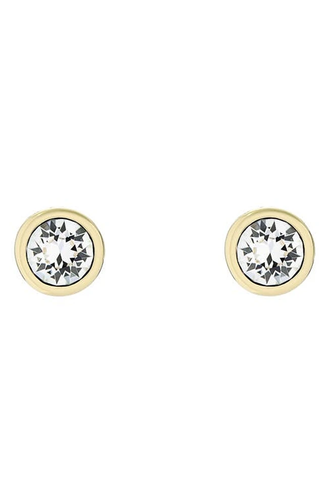 Ted Baker London Sinaa Crystal Stud Earrings in Gold Tone Clear Crystal at Nordstrom