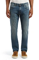 Mavi Jeans Marcus Slim Straight Leg Mid Brushed Organic Selvedge at Nordstrom, X