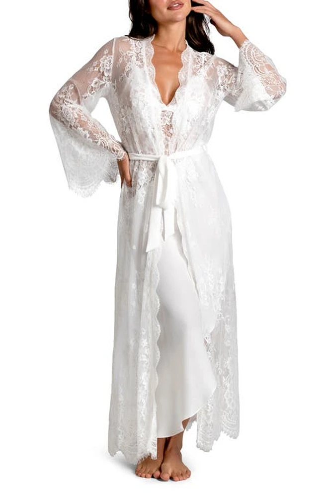 In Bloom by Jonquil Marry Me Lace Robe in Ivory at Nordstrom, Size X-Large