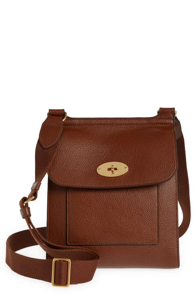 Mulberry Antony Leather Crossbody Bag in Oak at Nordstrom