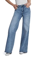 HINT OF BLU Myra Mid Rise Wide Leg Jeans Blue at Nordstrom,