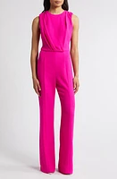 Black Halo Colette Sleeveless Jumpsuit Vibrant Pink at Nordstrom,