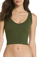 Free People Rib Brami Crop Tank at Nordstrom,