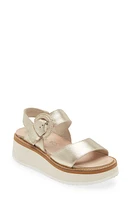 Naot Crepe Platform Sandal Leather at Nordstrom,