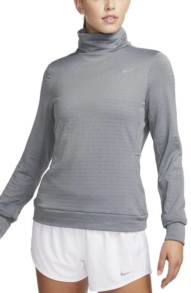 Nike Swift Element Therma-FIT Turtleneck Sweatshirt at Nordstrom,