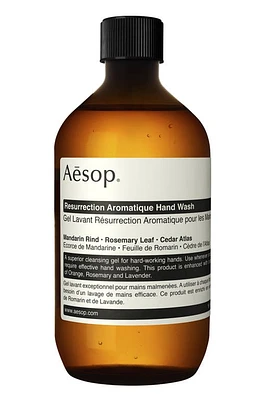 Aesop Resurrection Aromatique Hand Wash in Refill (No Pump) at Nordstrom, Size 16.9 Oz