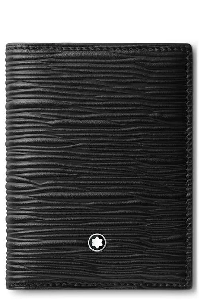 Montblanc Meisterstück 4810 Leather Bifold Wallet in Black at Nordstrom