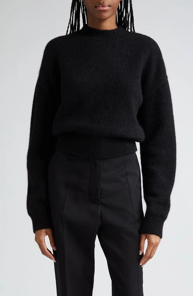 Jacquemus La Maille Logo Jacquard Alpaca & Merino Wool Blend Sweater at Nordstrom,