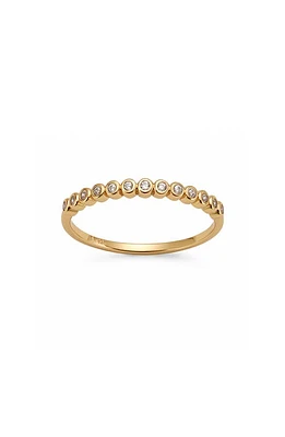 MADE BY MARY Poppy Cubic Zirconia Ring in Gold at Nordstrom