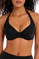 Freya Jewel Cove Underwire Banded Halter Bikini Top at Nordstrom,