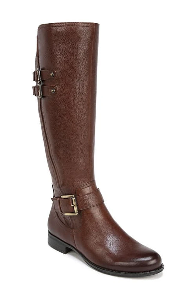 Naturalizer Jessie Knee High Riding Boot Leather at Nordstrom