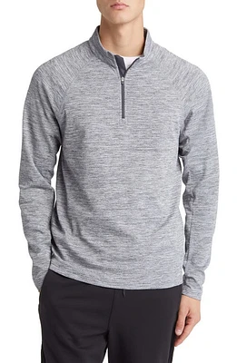 Reigning Champ Solotex Mesh Half-Zip Pullover Heather at Nordstrom,