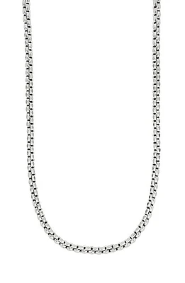 Bony Levy Men's 14K Gold Box Chain Necklace White at Nordstrom,