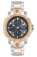 VERSUS Versace 6E Arrondissement Crystal Multifunction Bracelet Watch