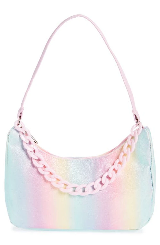 Capelli New York Kids' Glitter Shoulder Bag in Pale Multi at Nordstrom