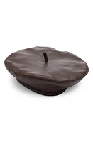 Eugenia Kim Carter Leather Beret in Chocolate at Nordstrom