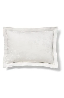 Ralph Lauren Bethany Floral Jacquard Pillow Sham in Parchment at Nordstrom