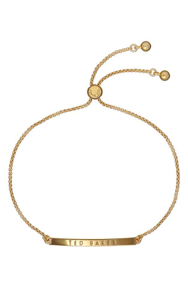 Ted Baker London Breenar Baker Bar Slider Bracelet in Gold Tone at Nordstrom