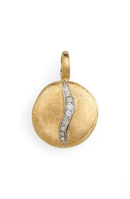 Marco Bicego Jaipur 18K Yellow Gold Medium Diamond Accent Pendant in Yellow-White at Nordstrom