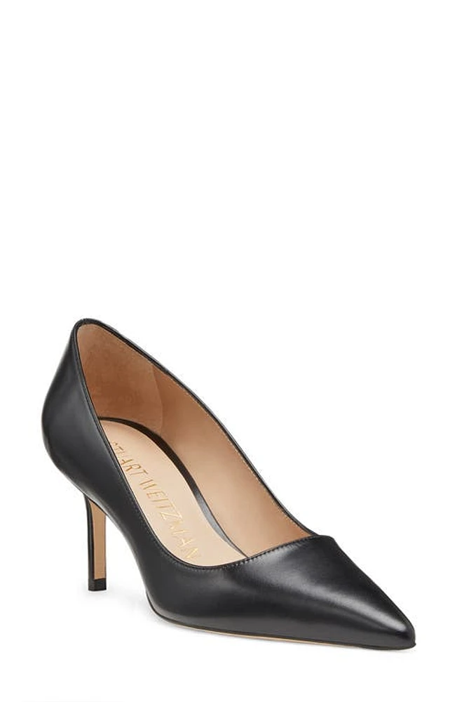 Stuart Weitzman 75 Pump Black at