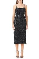 Endless Rose Diagonal Sequin Dress Black at Nordstrom,