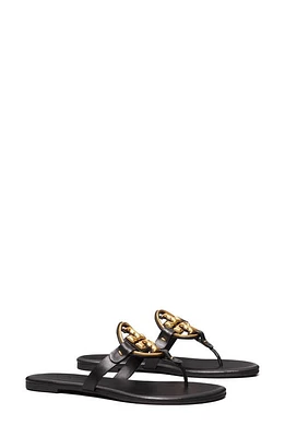 Tory Burch Metal Miller Soft Leather Sandal at Nordstrom,