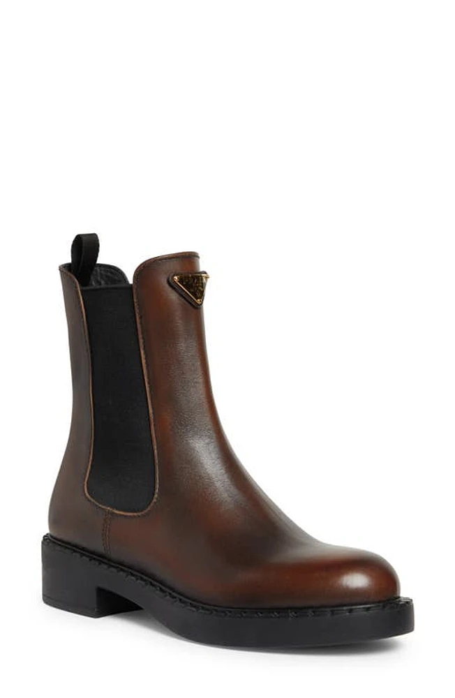 Prada Chocolate Chelsea Boot Moro at Nordstrom,