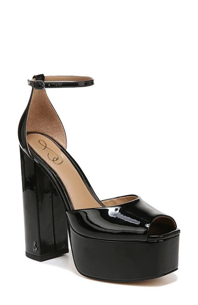 Sam Edelman Kori Ankle Strap Peep Toe Platform Sandal at Nordstrom,