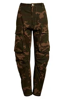 K. NGSLEY Gender Inclusive Trade Camo Print Ripstop Skinny Cargo Pants at Nordstrom,