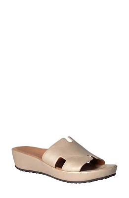 L'Amour des Pieds Catiana Platform Sandal Gold at Nordstrom,