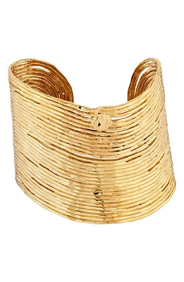 Gas Bijoux Wave Cuff in Gold at Nordstrom