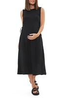 Ripe Maternity Carol Cutout Rib Midi A-Line Dress at Nordstrom,