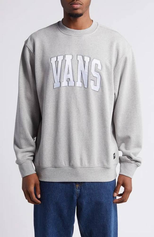 Vans Varsity Loose Sweatshirt Cement Heather at Nordstrom,