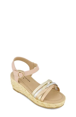 Marc Fisher Kids' Marren Ankle Strap Platform Wedge Sandal Pink Multi at Nordstrom, M