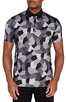 Redvanly Baron Geometric Camo Performance Golf Polo at Nordstrom,