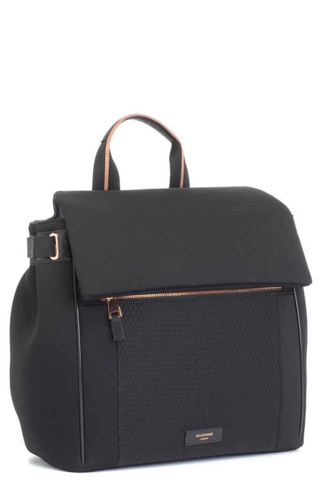 Storksak St. James Convertible Diaper Bag in Black at Nordstrom