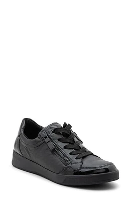 ara Rei Low II Zip Sneaker Leather at Nordstrom