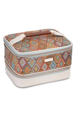 Stephanie Johnson Bodrum Kilim Jenny Train Case in Orange Multi at Nordstrom