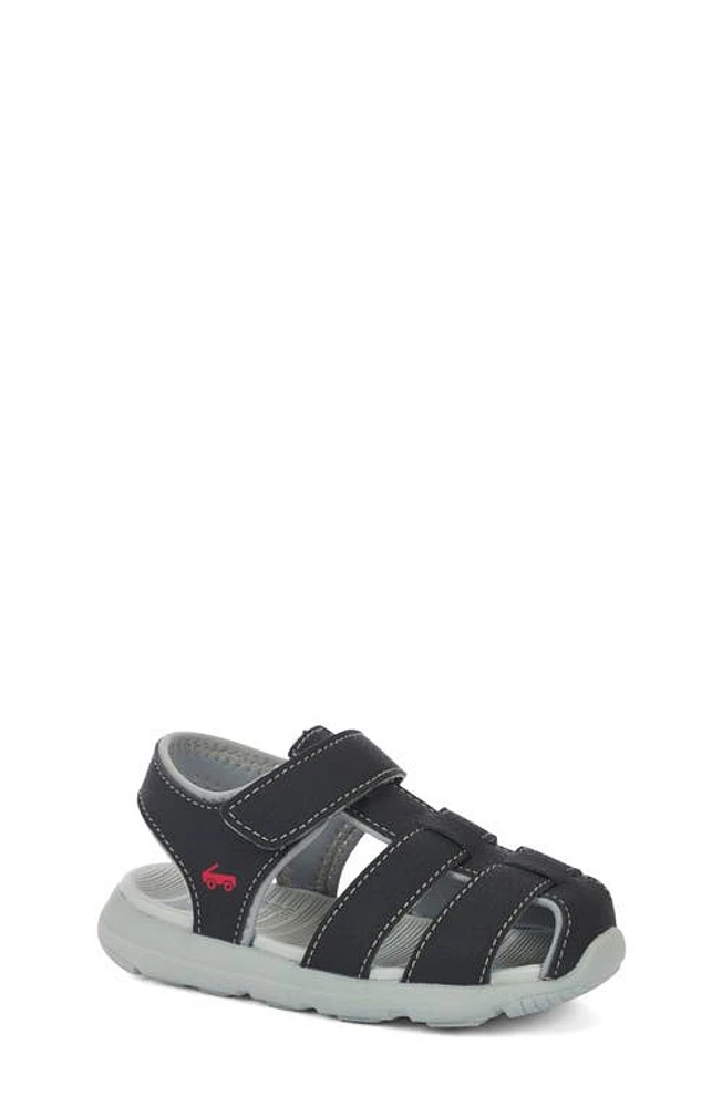 See Kai Run Kids' Cyrus IV Water Friendly Sandal in Black at Nordstrom, Size 7 M