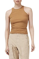 rag & bone The Essential Rib Organic Pima Cotton Blend Tank at Nordstrom,