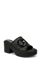 Naturalizer Clara 2 Wedge Platform Slide Sandal Raffia at Nordstrom,