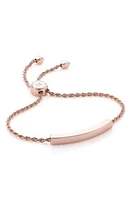 Monica Vinader Linear Friendship Chain Bracelet in Rose Gold at Nordstrom