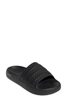 adidas Adilette Ayoon Sport Slide Core Black/Cloud White/Black at Nordstrom,