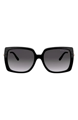 Michael Kors 56mm Gradient Square Sunglasses in Black at Nordstrom