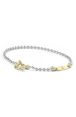 LAGOS Signature Caviar Ball Chain Bracelet in Gold at Nordstrom